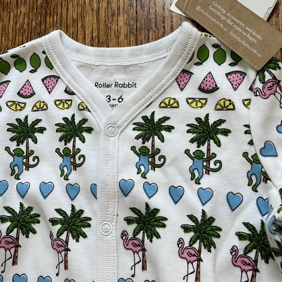 NWT Roller Rabbit Footie - Picture 2 of 2